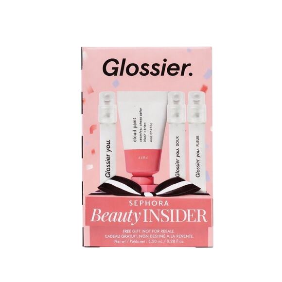 Glossier Other - Sephora Beauty Insider Birthday Glossier Blush, You, You Doux, You Fleur EDP NIB